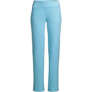 Lands' End Blue Checkered Garment